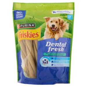 PURINA FRISKIES Dental Fresh Aroma Alla Menta Medium-Large 180g
