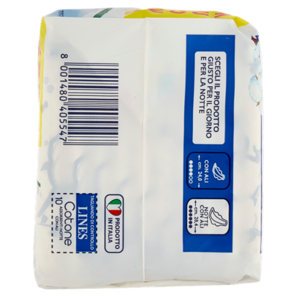 Lines Cotone by Lines Natura Notte con Ali 8 + 2 pz