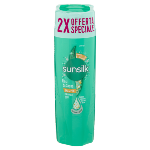 sunsilk Ricci da Sogno Shampoo per Capelli Ricci 2 x 250 mL