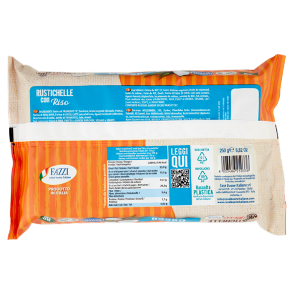 Fazzi Rustichelle con Riso Cocco 250 g