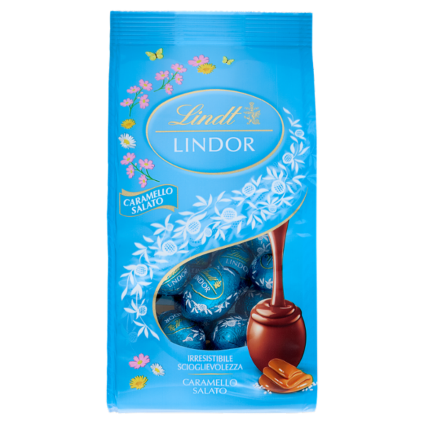Lindt Lindor Bag Ovetti al Caramello Salato 180 g