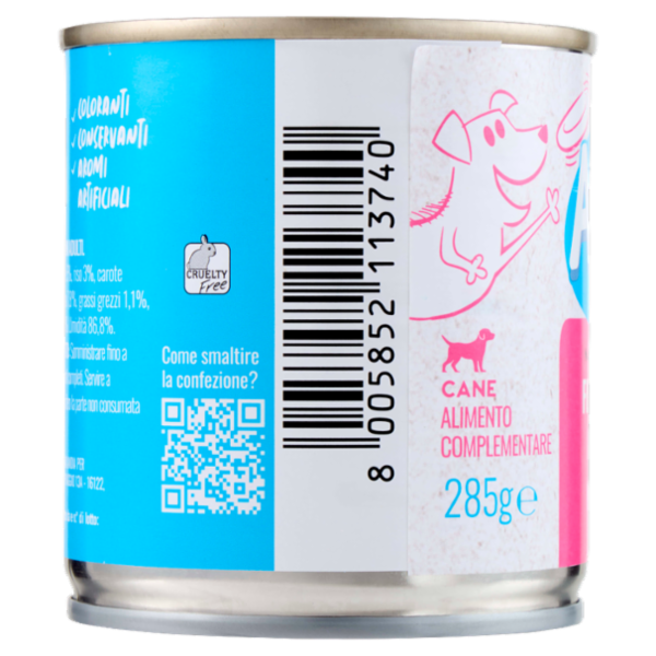 ADoC For Dogs Naturally Premium Filetti di Pollo con Patate in Gelatina 285 g
