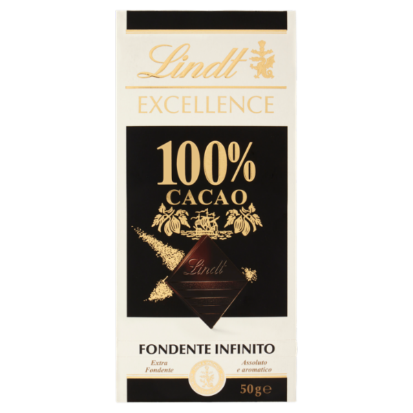 Lindt Excellence Tavoletta Cioccolato Fondente 100% 50 g