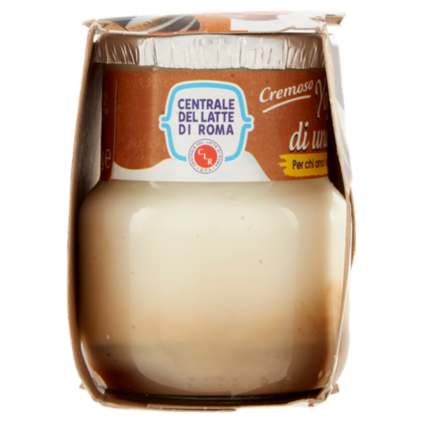 Centrale del Latte di Roma lo Yogurt di una Volta Cremoso Fichi caramellati Yogurt Intero 2 x 125 g