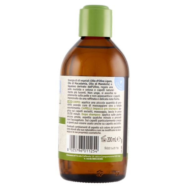 I Provenzali Olio Corpo & Capelli Ulivo Ligure 200 mL