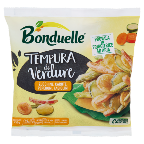 Bonduelle Tempura di Verdure Surgelato 450 g