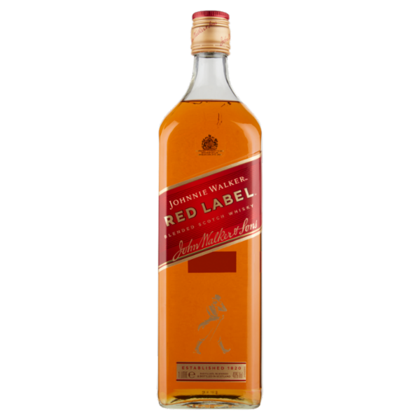 Johnnie Walker Red Label Blended Scotch Whisky 1 Litre
