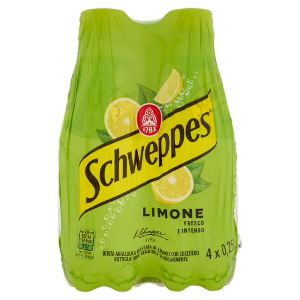 Schweppes Limone PET 4 x 0,25 L