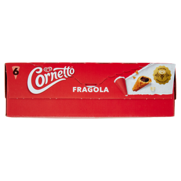 Cornetto Fragola 6 x 75 g