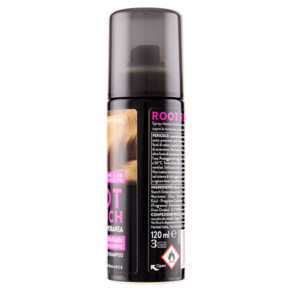 Syoss Root Retouch Colorazione Temporanea Biondo Scuro 120 ml