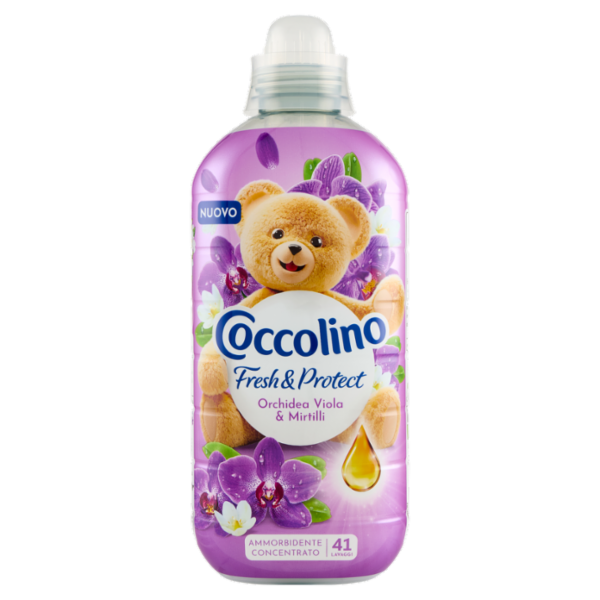 Coccolino Ammorbidente Concentrato Fresh & Protect Orchidea Viola & Mirtilli 41 Lavaggi 952 ml