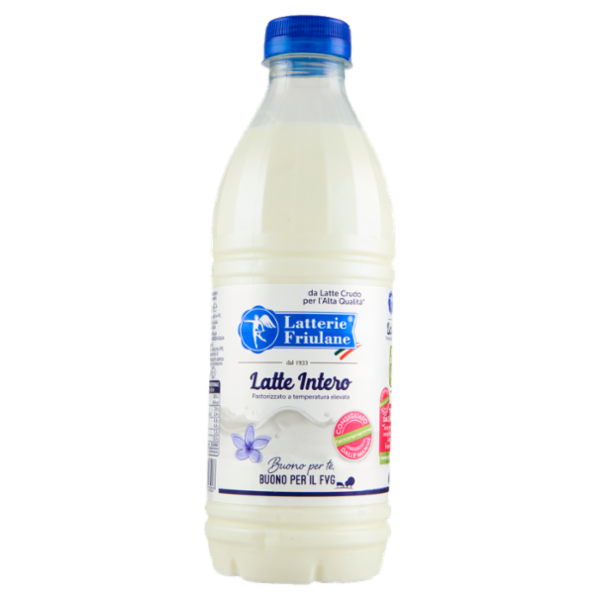 Latterie Friulane Latte Intero Pastorizzato a temperatura elevata 1000 ml