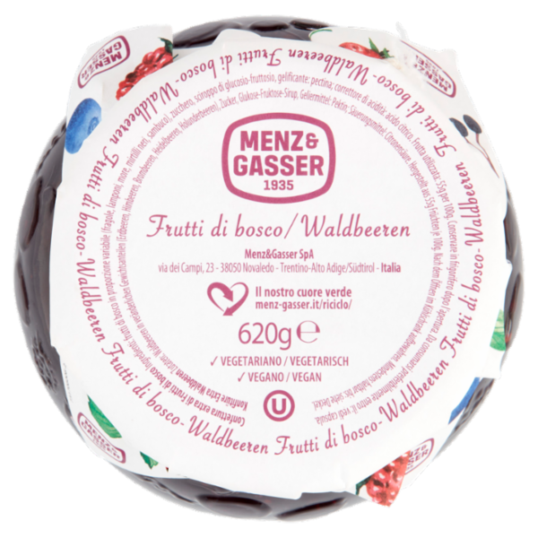 Menz & Gasser Frutti di bosco 620 g
