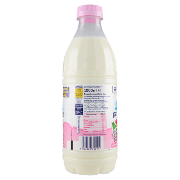 parmalat Bontà e Linea Latte Fresco Parzialmente Scremato 100% Latte d'Italia 1000 ml