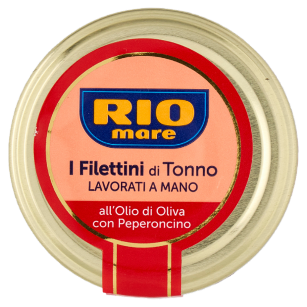 Rio mare i Filettini di Tonno all'Olio di Oliva con Peperoncino 130 g