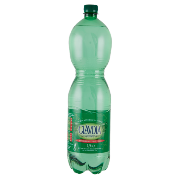 Clavdia Effervescente Naturale 1,5 l