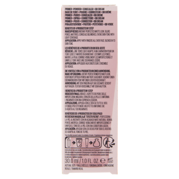 Maybelline New York Fondotinta Perfezionante Instant Perfector, 4 Prodotti in 1, Fair Light, 30 ml