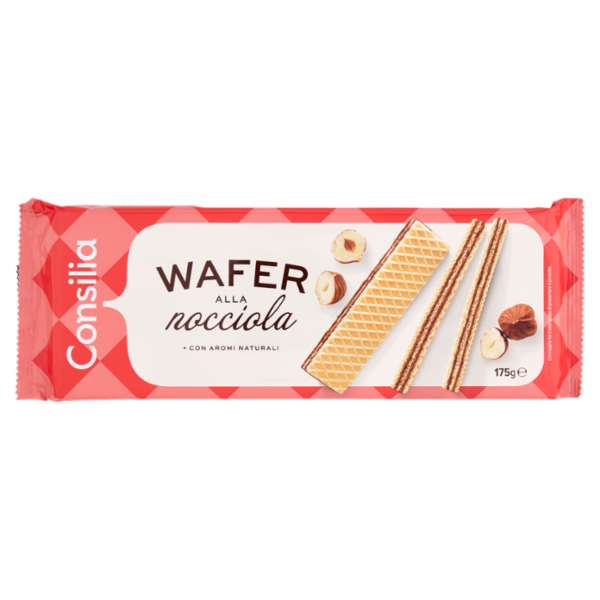Consilia Wafer alla Nocciola 175 g