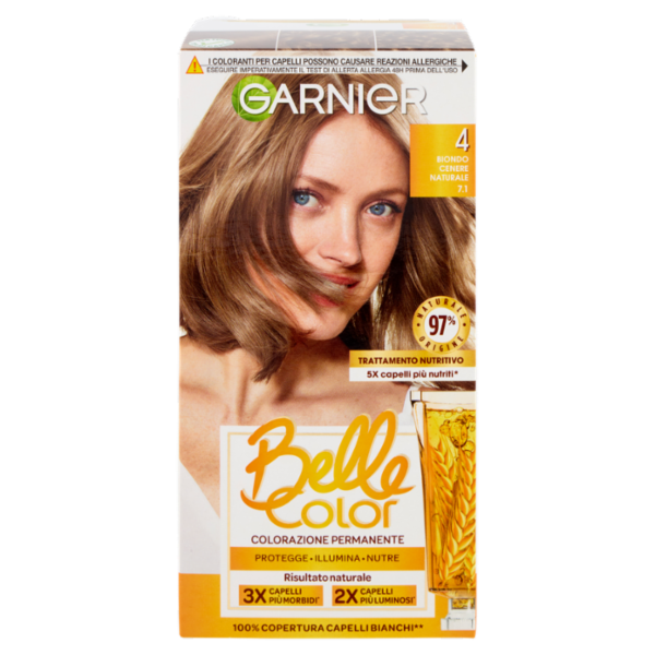 Garnier Belle Color Colorazione Permanente 4 Biondo Cenere Naturale 7.1