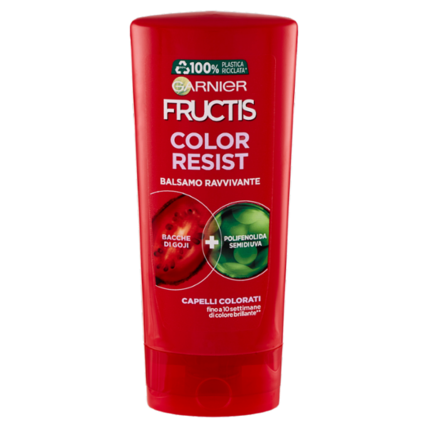 Garnier Balsamo Fructis Color Resist, Balsamo per Capelli Colorati, 200 ml
