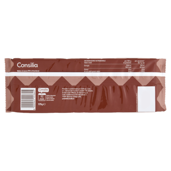 Consilia Wafer al Cacao 175 g