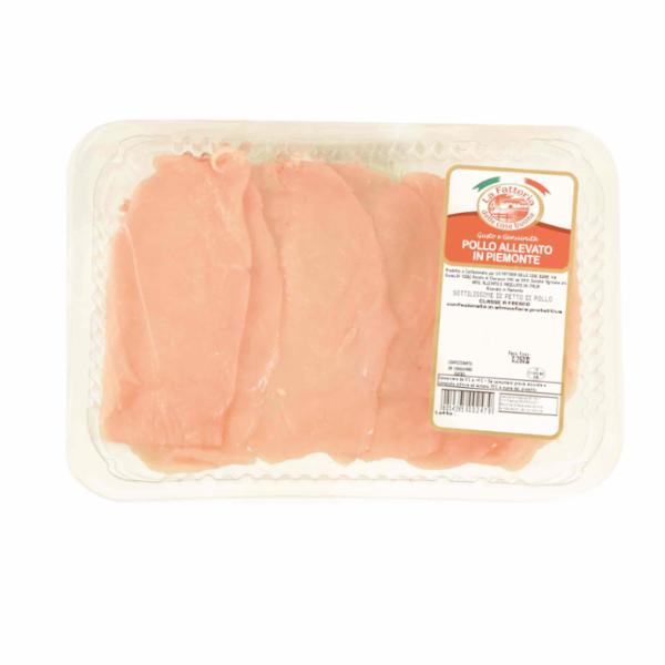 FETTINE SOTTILISSIME DI POLLO LA FATTORIA DELLE COSE BUONE GR.250