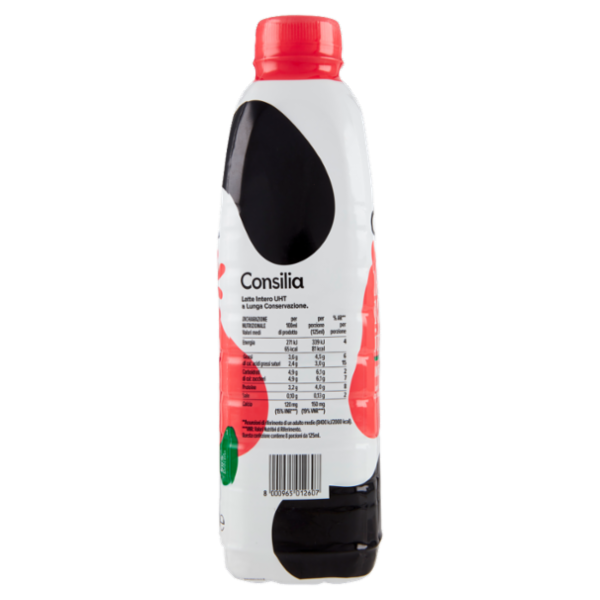 Consilia Latte Uht Intero 100% Italiano 1 L