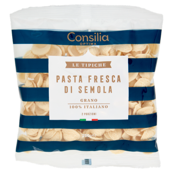 Consilia Optima Pasta Fresca di Semola Orecchiette 250 g