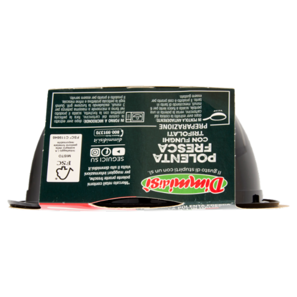 DimmidiSì Polenta Fresca con Funghi Trifolati 350 g