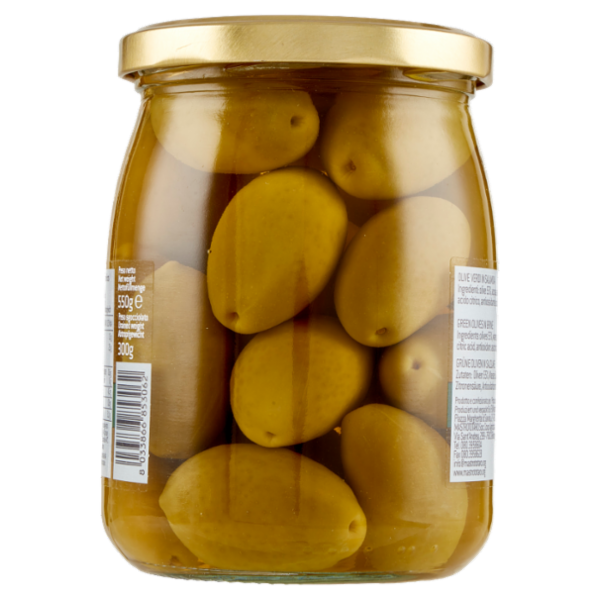 Mastrototaro food Olive Verdi di Puglia 550 g