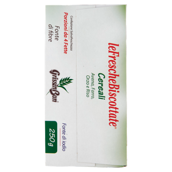 GrissinBon leFrescheBiscottate Cereali 250 g