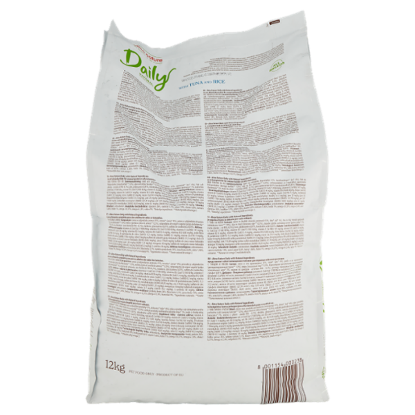 almo nature Daily Adult Dog con Tonno e Riso 12 kg