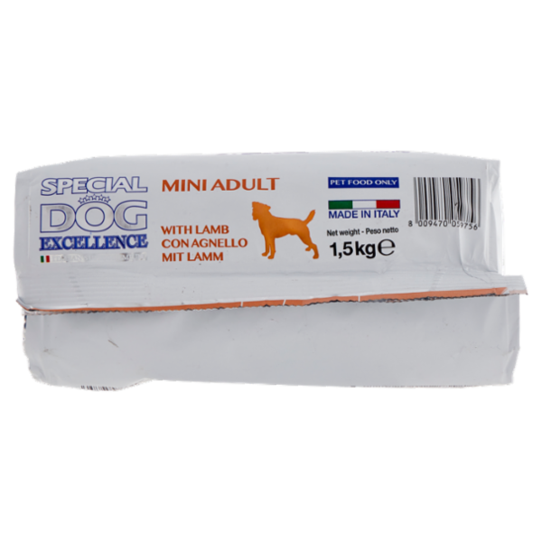 Special Dog Excellence Mini Adult con Agnello 1,5 kg