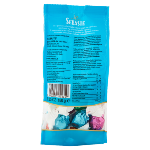 Sebaste Cri Cri alla Nocciola 180 g