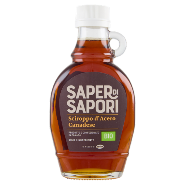 Selex Saper di Sapori Sciroppo d'Acero Canadese Biologico 250 g