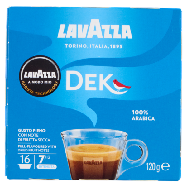 Lavazza A Modo Mio Dek 16 Capsule 120 g