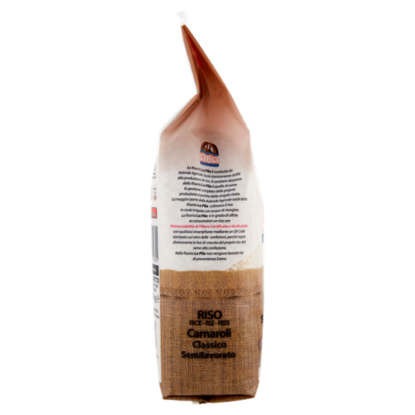la Pila Riso Carnaroli Classico Semilavorato 1000 g