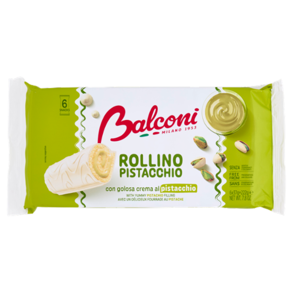 Balconi Rollino Pistacchio 6 x 37 g