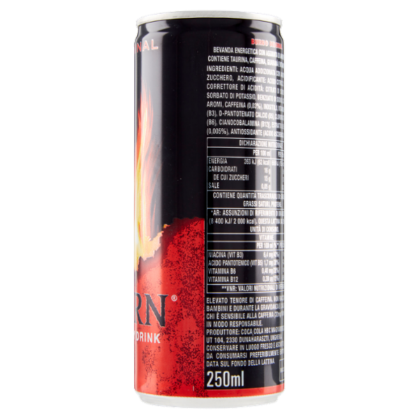 Burn Original Slim Can 250 ml