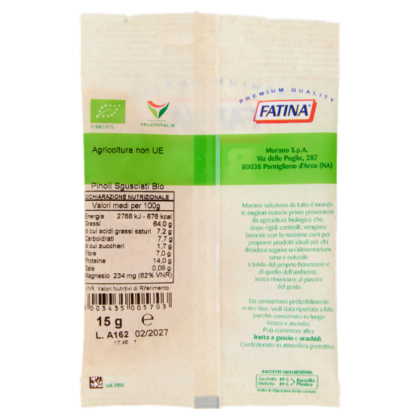 Fatina Bio Pinoli 15 g