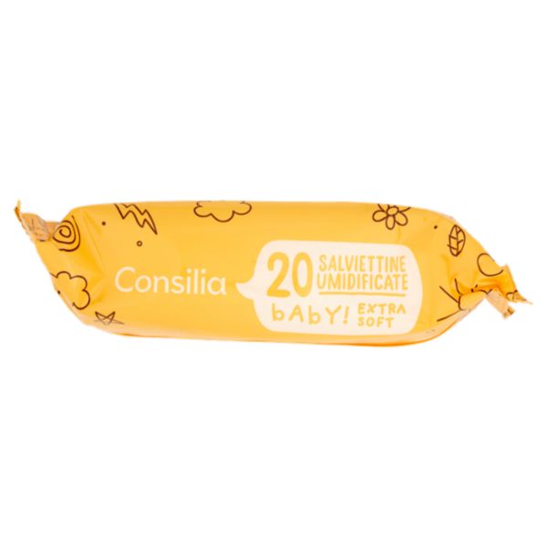 Consilia Salviettine Detergenti per Bimbo Extra Soft 20 pezzi