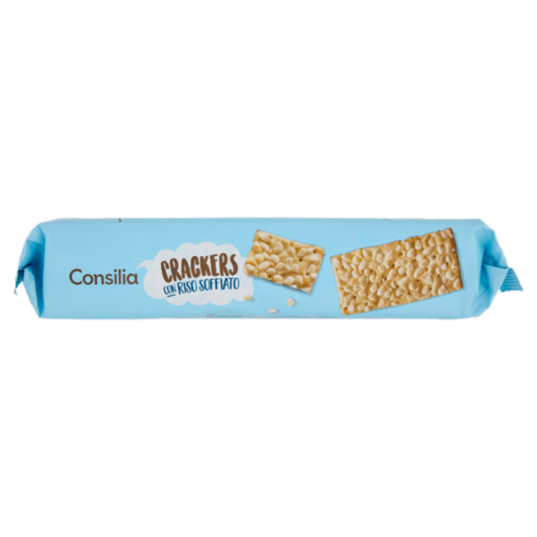 Consilia Crackers con Riso Soffiato 8x37,5 g