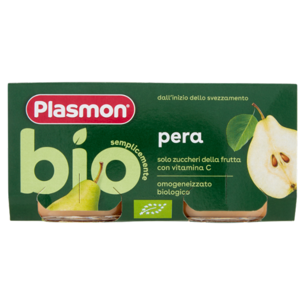 Plasmon semplicemente bio pera 2 x 80 g