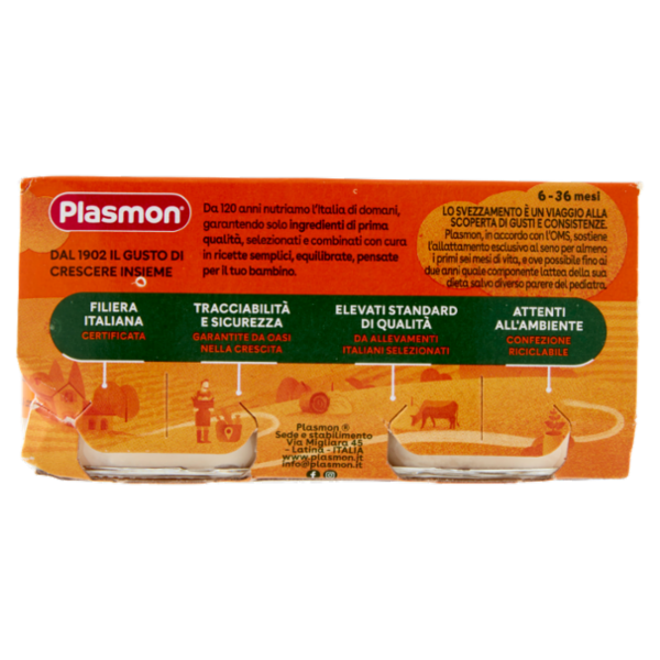 Plasmon Omogeneizzato Pollo con cereale 2 x 80 g