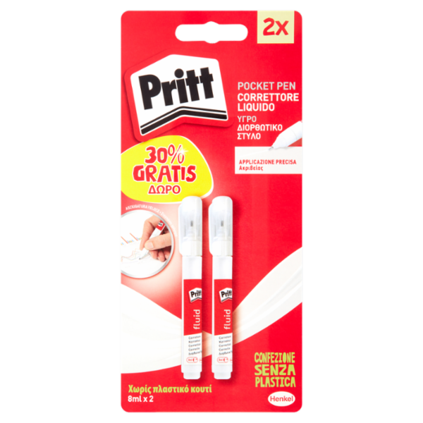 PRITT correttore Pocket Pen 2 x 8 ml