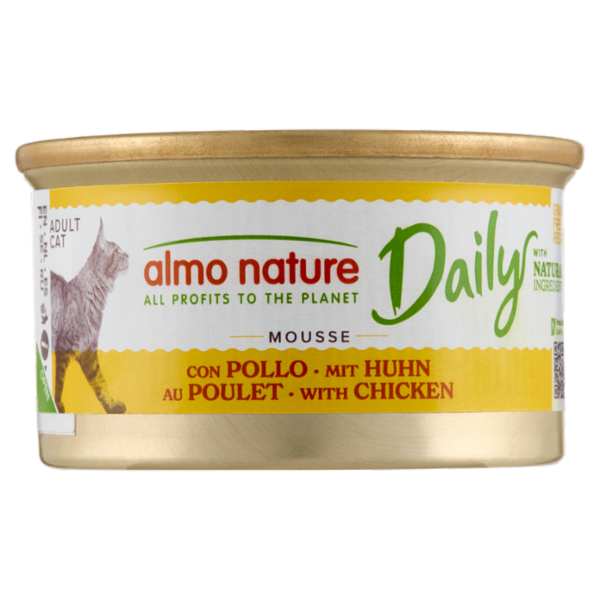 almo nature Daily Adult Cat Mousse con Pollo 85 g
