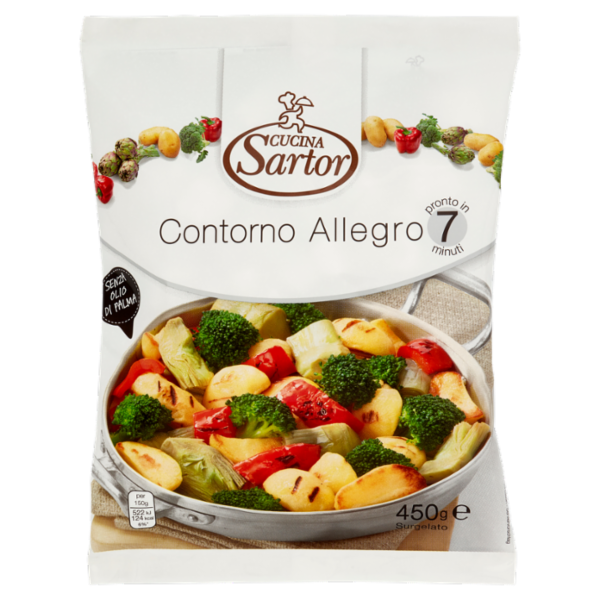 Cucina Sartor Contorno Allegro Surgelato 450 g
