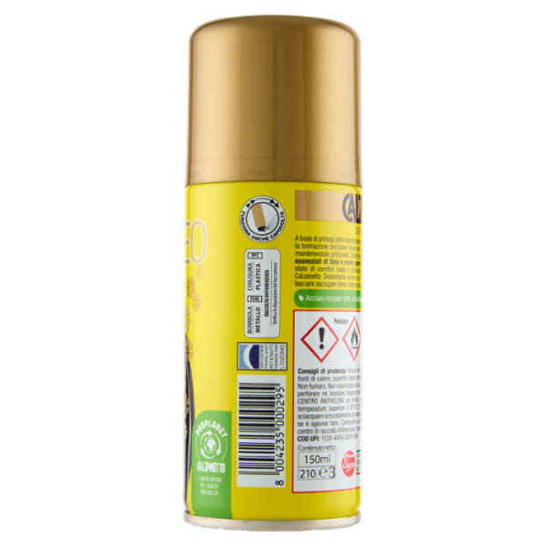 Calzanetto Deo Deodorante Calzature e Scarpiere 150 ml