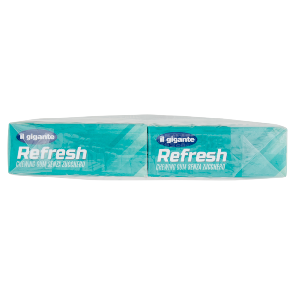 IL GIGANTE Refresh Chewing Gum Senza Zucchero Gusto Mentolo 2 x 30 g
