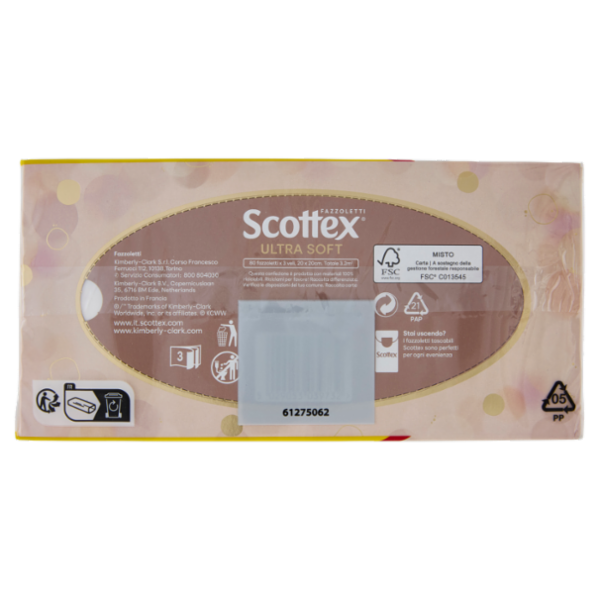 Scottex Ultra Soft Fazzoletti 2 x 80 pz